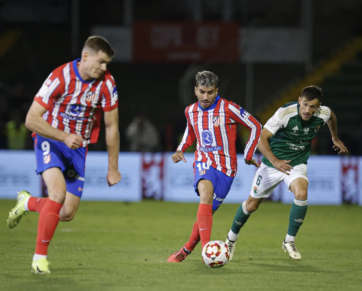 Imagem de contexto do artigo Atlético de Madrid elimina clube da quarta divisão com reviravolta na compensação