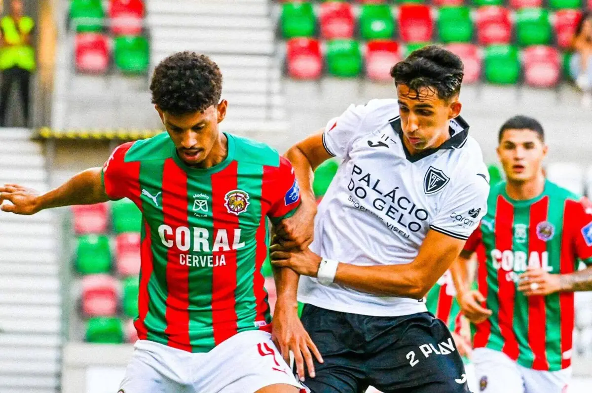 Imagem de contexto do artigo Marítimo salva-se de derrota com o Académico de Viseu com golo na compensação