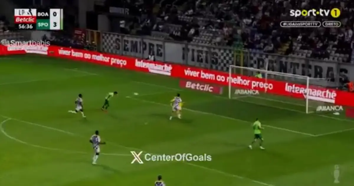 Imagem de contexto do artigo Boavista-Sporting: "hat-trick" de Gyokeres e golo de Maxi Araújo