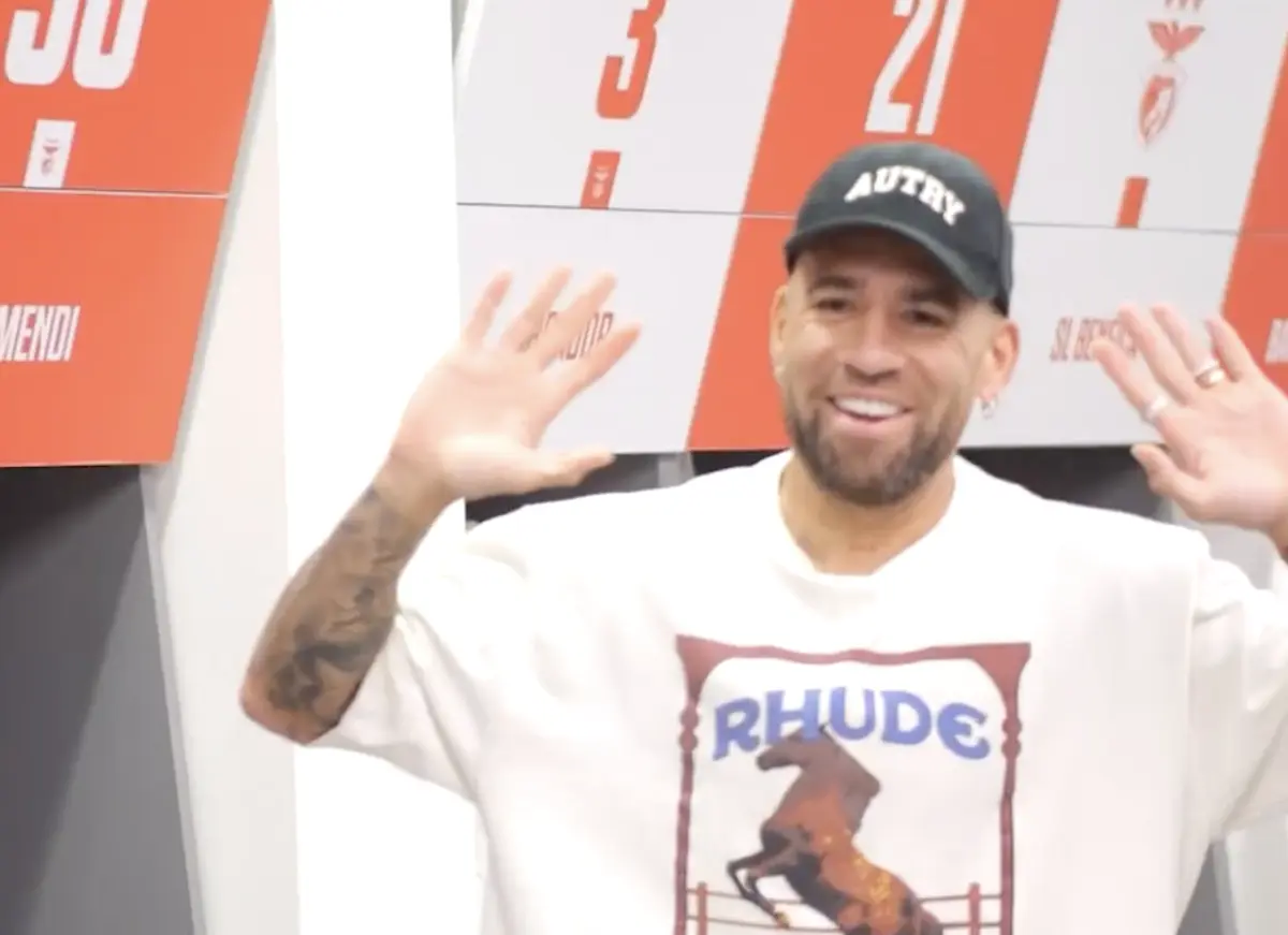 Imagem de contexto do artigo O bem-humorado "verdadeiro reencontro" de Otamendi e Richard Ríos