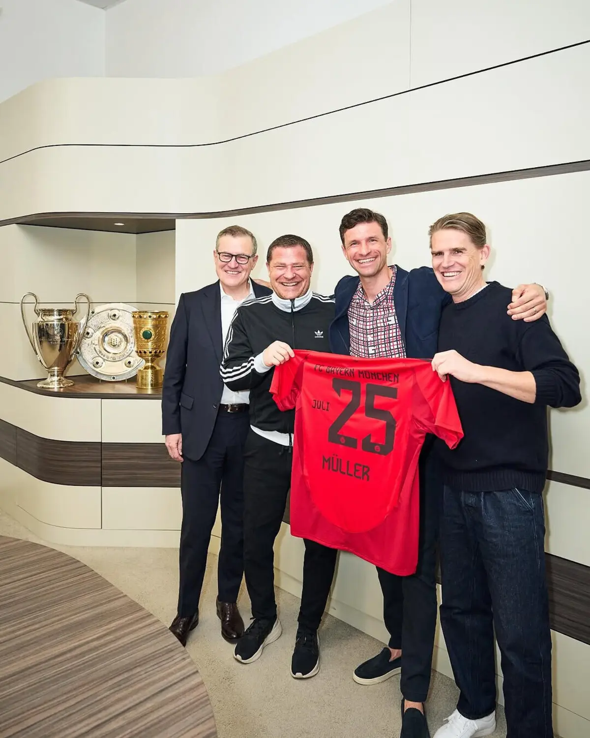 Imagem de contexto do artigo Muller esclarece relação com o Bayern: "Estamos em sintonia"