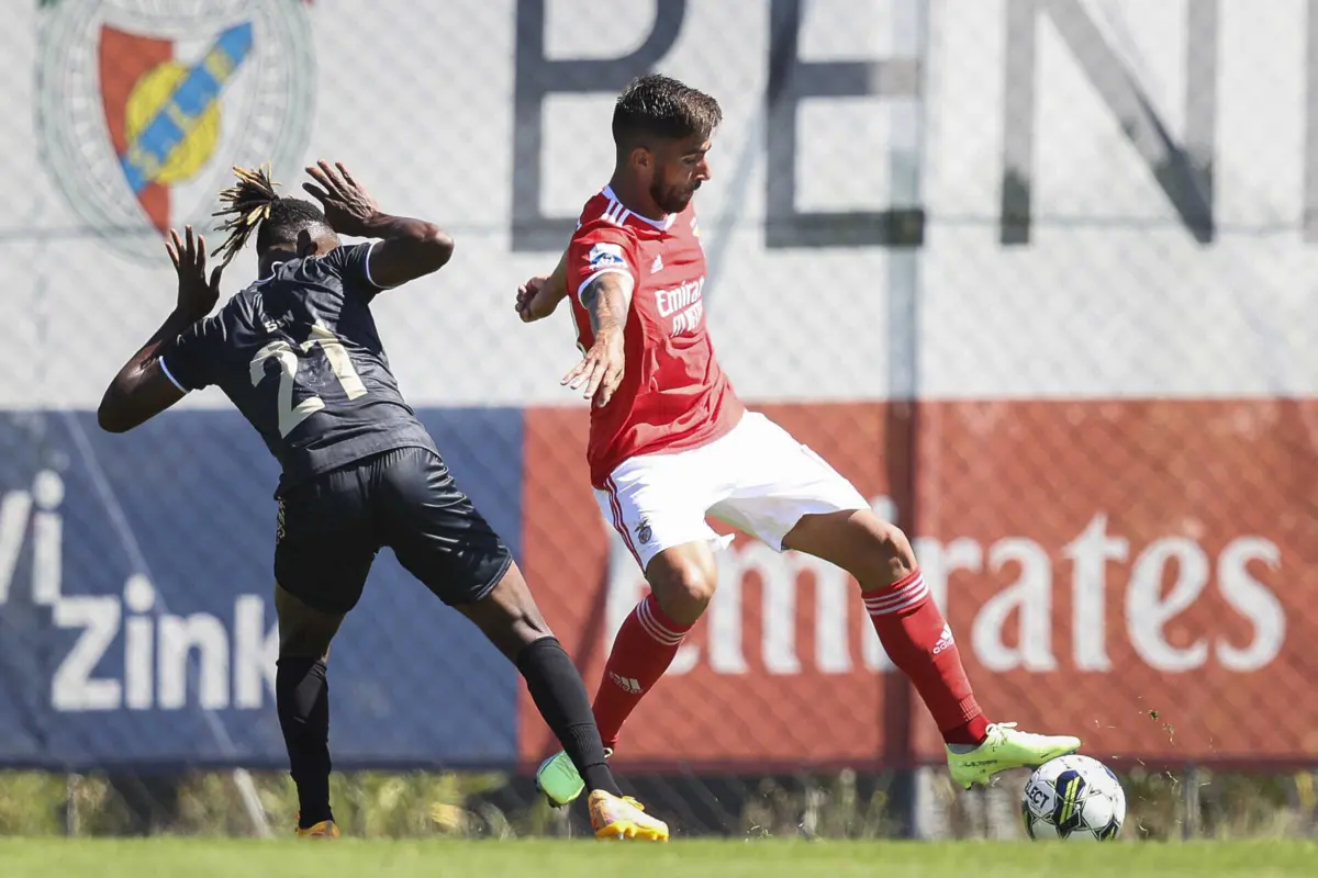 Rodrigo Pinho deixou Portugal como jogador do Benfica (créditos: Filipe Amorim / Global Imagens)