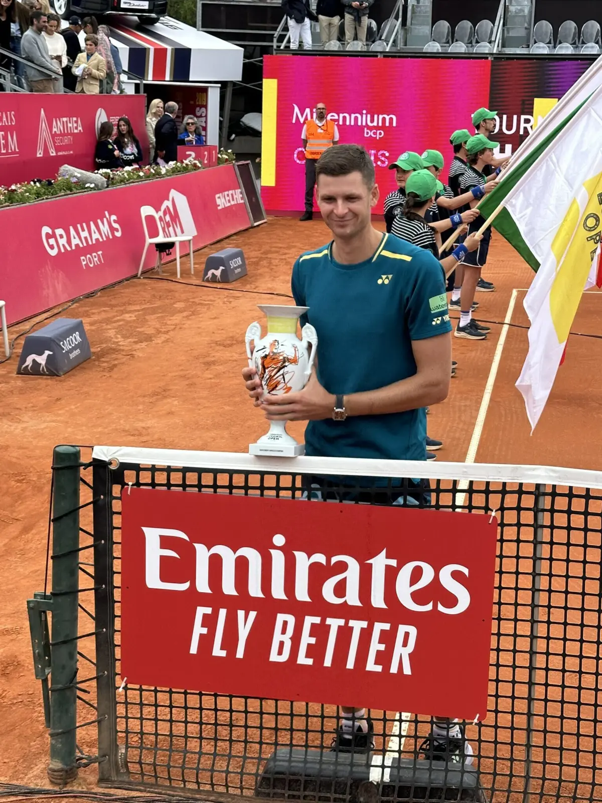 Hubert Hurkacz (Créditos: Estoril Open)