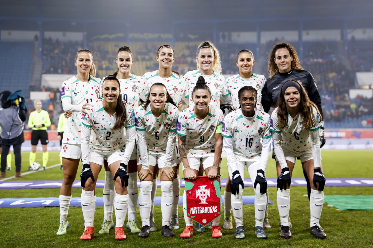 A seleção feminina portuguesa (Créditos: André Sanano/FPF)