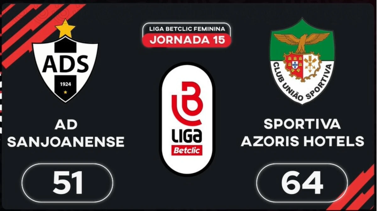 Imagem de contexto do artigo Liga Betclic Feminina: o resumo do Sanjoanense-União Sportiva
