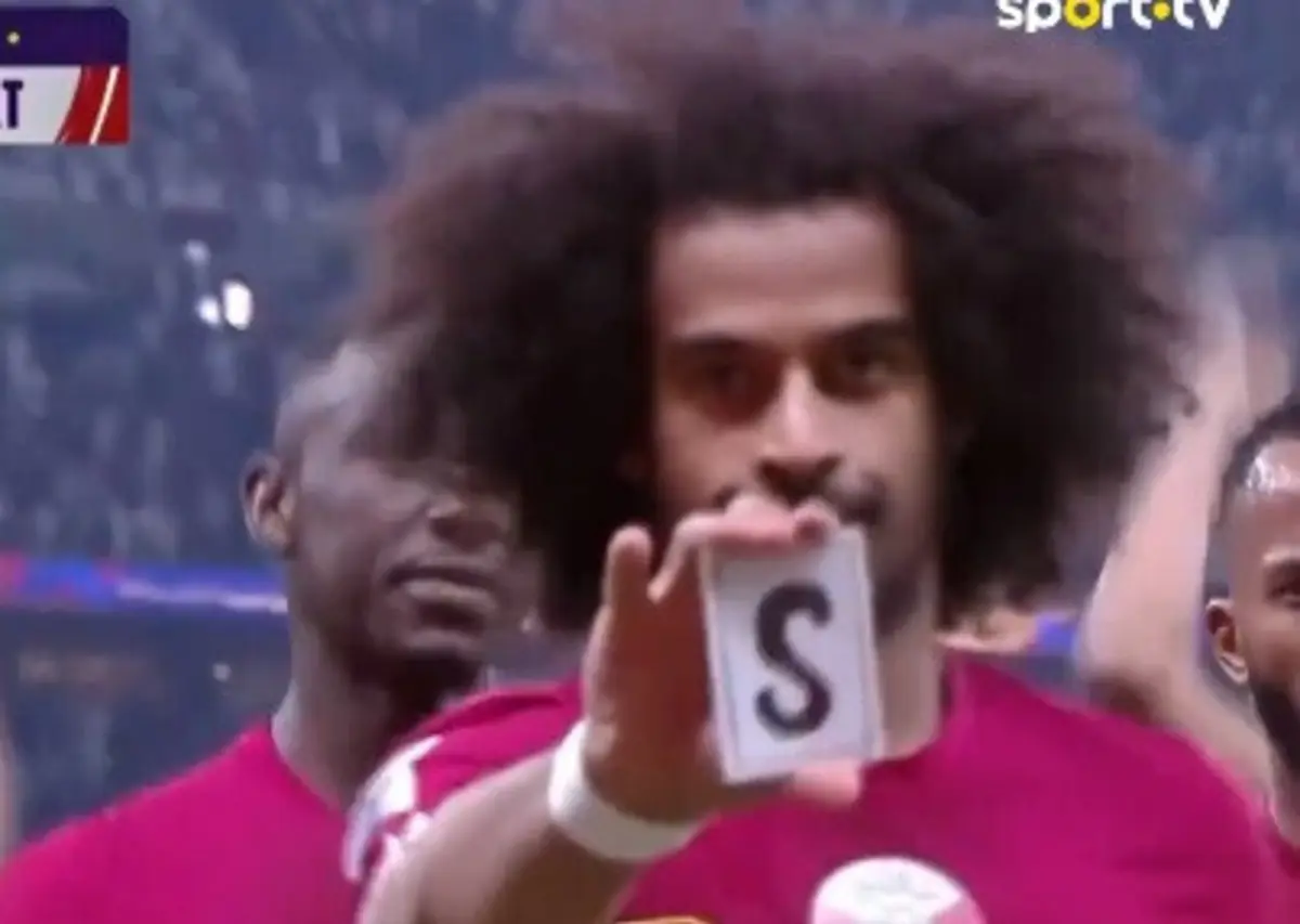 Akram Afif (créditos: Sport TV)