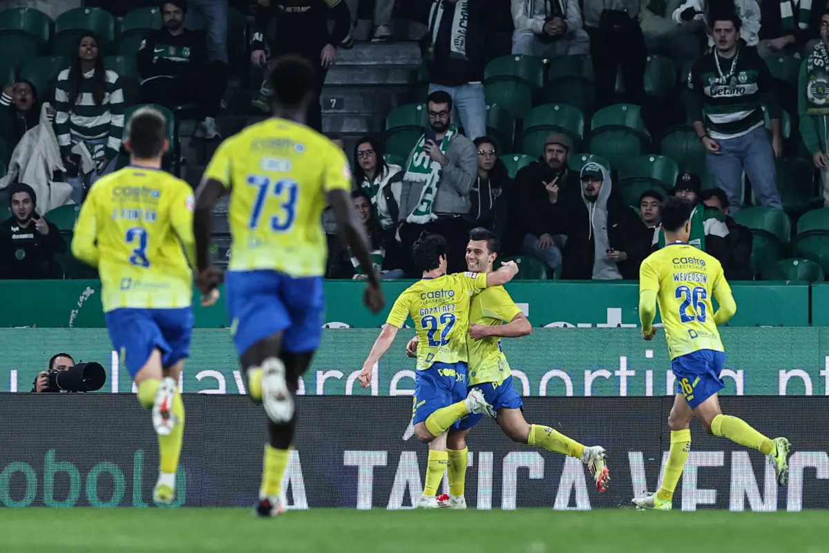 Arouca empatou em Alvalade (Créditos: Mário Vasa)