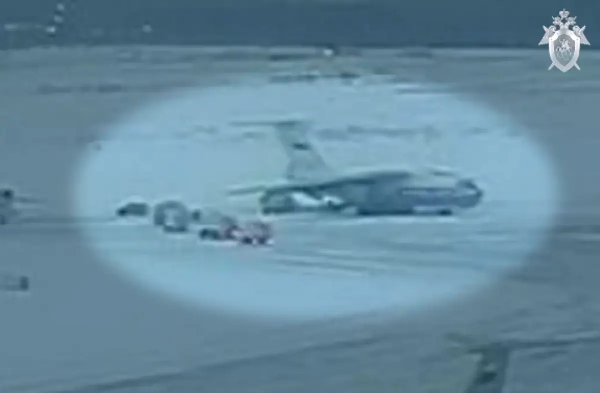 Imagem de contexto do artigo "A alegação da propaganda russa de que o avião transportava 65 prisioneiros ucranianos continua a levantar muitas questões"