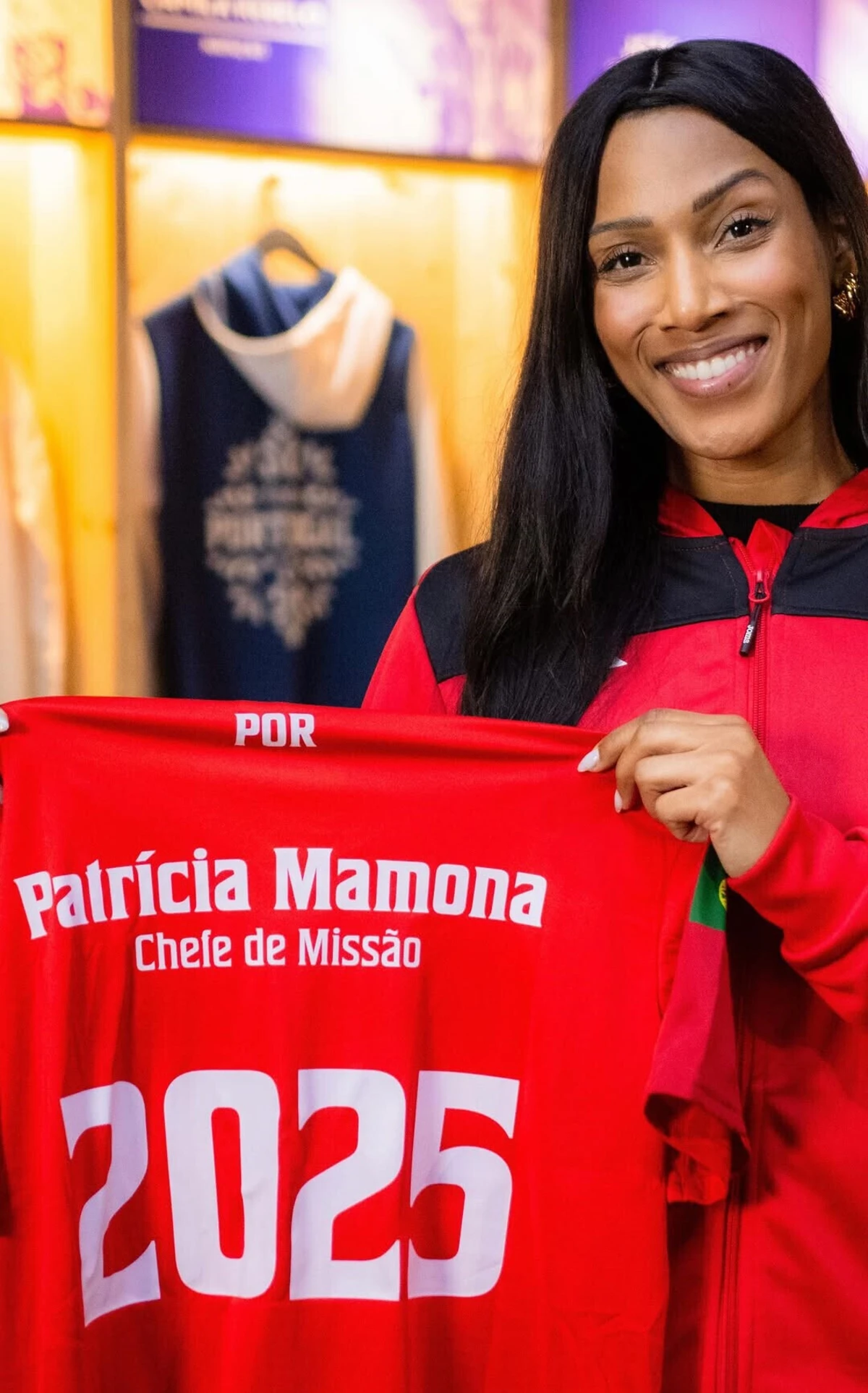 Imagem de contexto do artigo Patrícia Mamona vai chefiar Portugal nos Jogos Mundiais Universitários