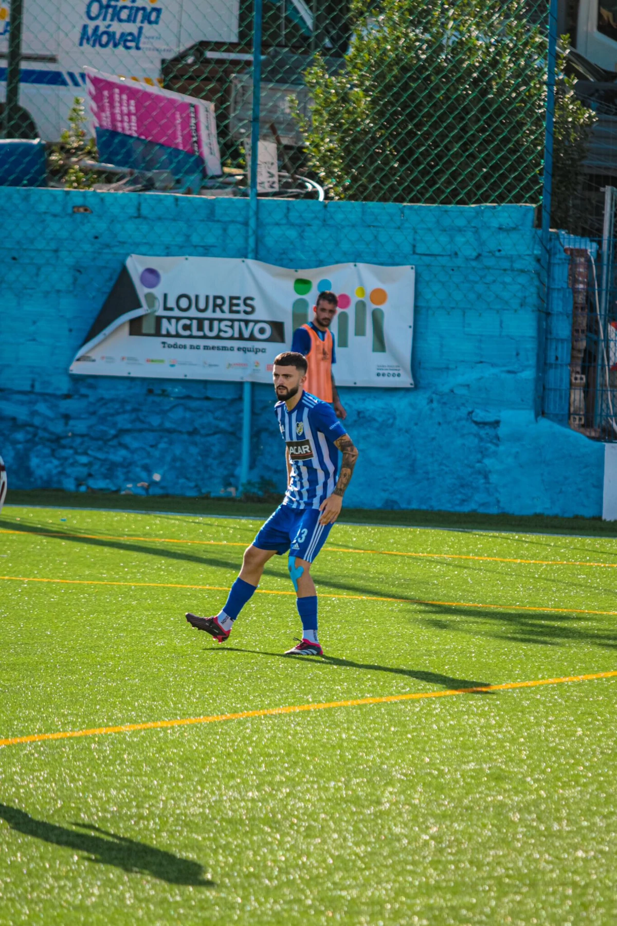 Leandro Matita, jogador do Santa Iria
