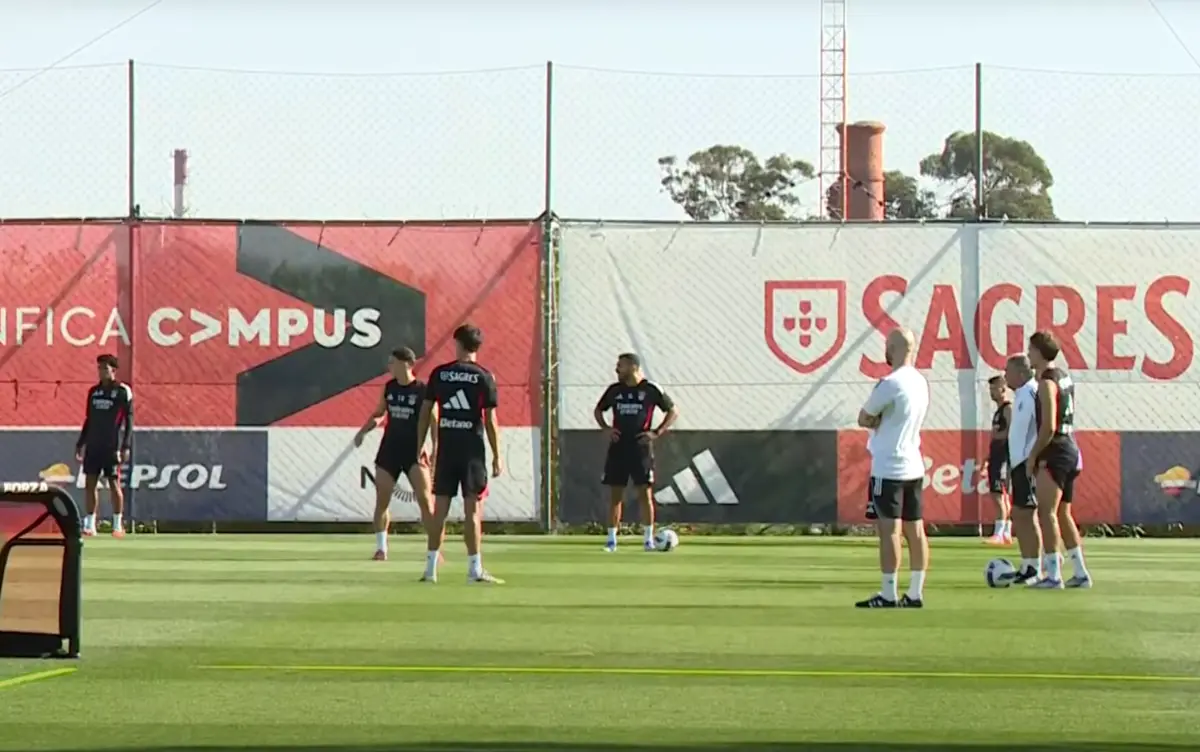 Imagem de contexto do artigo Benfica prepara Chaves já com vários internacionais de regresso