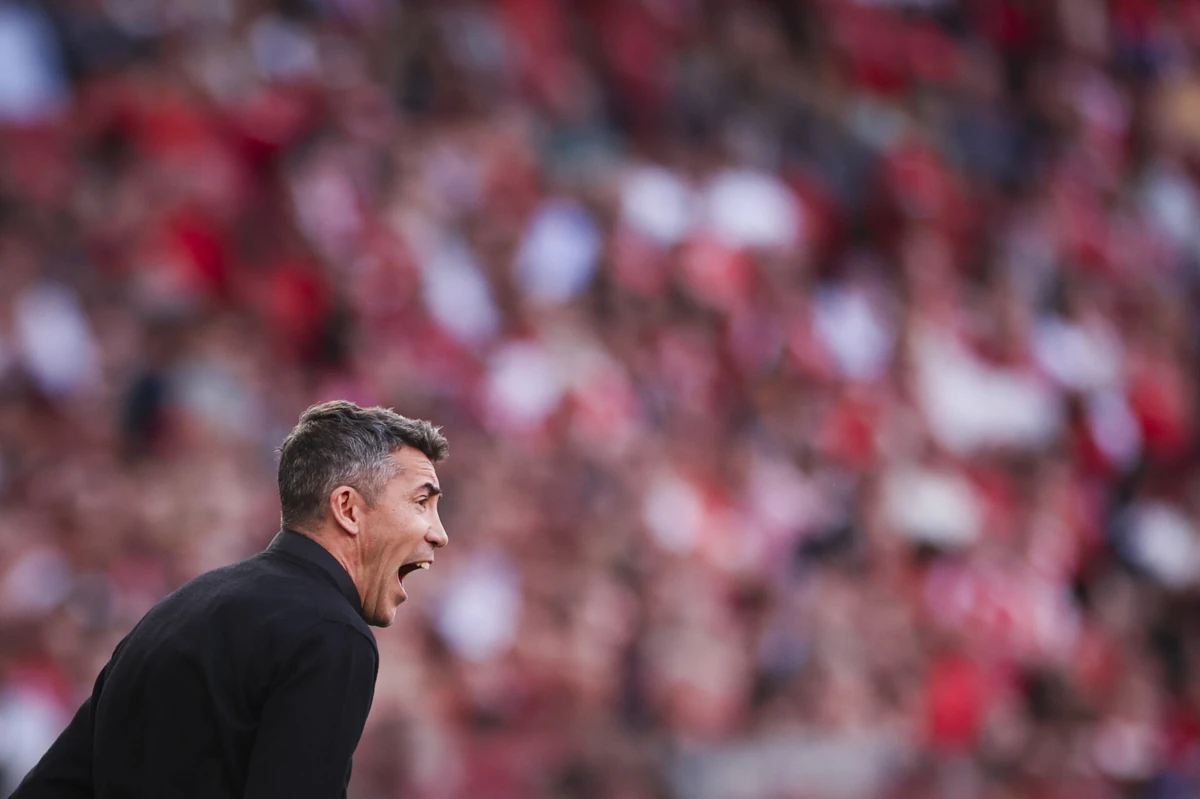 Bruno Lage, treinador do Benfica