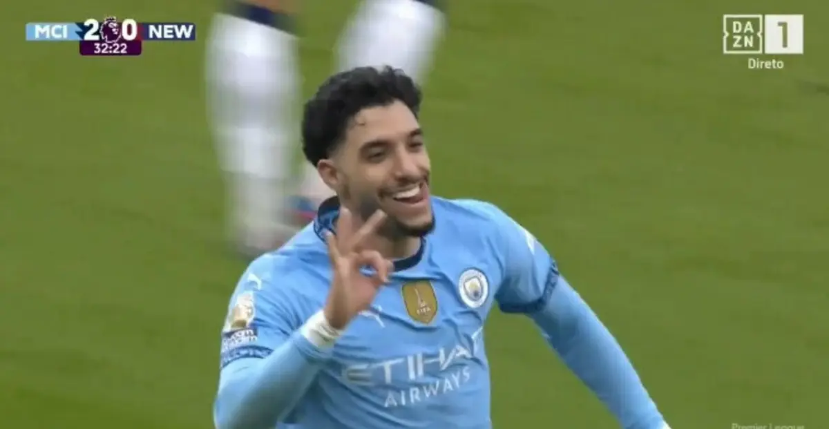 Imagem de contexto do artigo Marmoush estreia-se a marcar pelo City e logo com "hat-trick": os golos