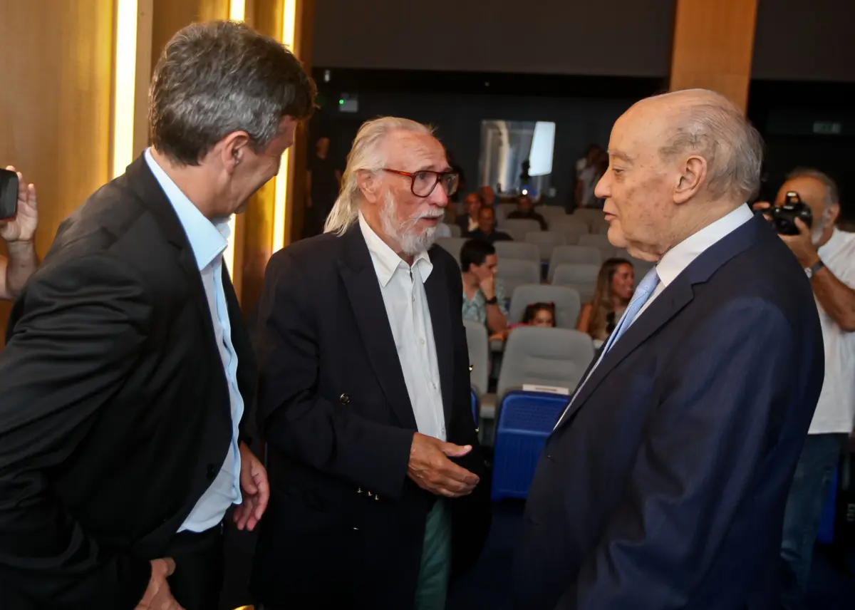 Domingos Gomes e Pinto da Costa (Créditos: José Carmo)