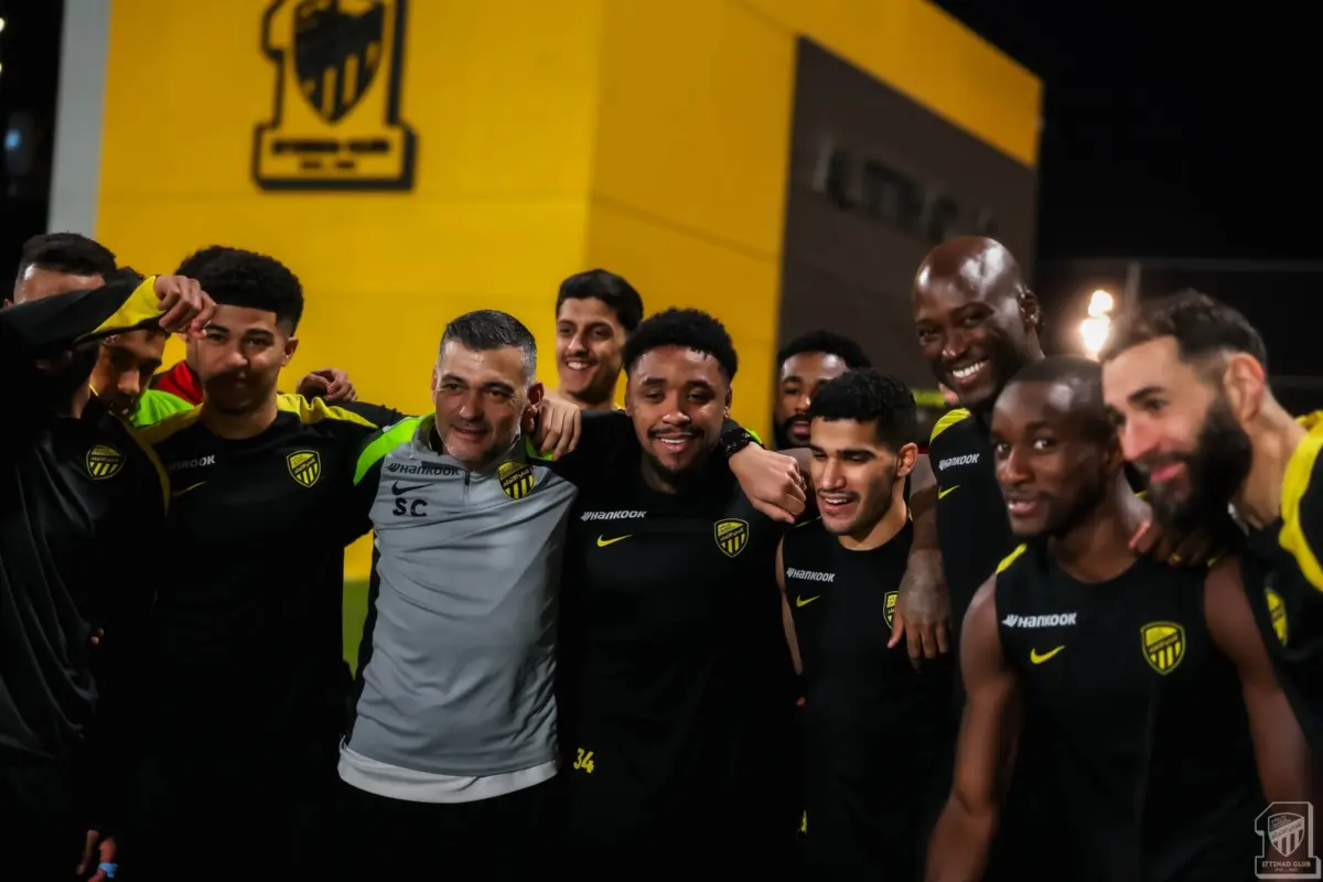 Imagem de contexto do artigo Houve bolo de aniversário para Sérgio Conceição no treino do Al Ittihad