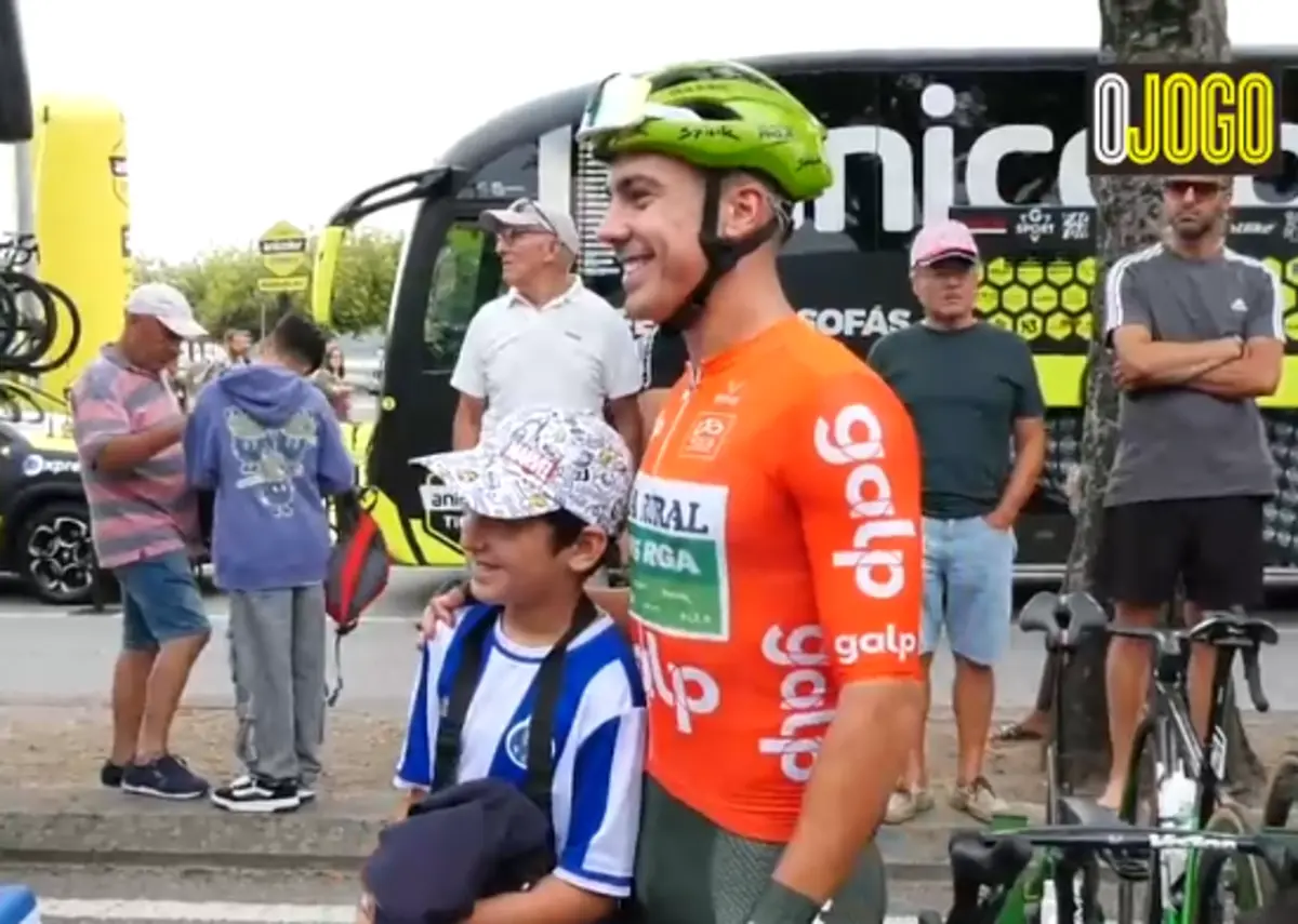 Imagem de contexto do artigo Nem a mãe perdeu a festa: "Ver o Iúri Leitão correr é sempre especial"