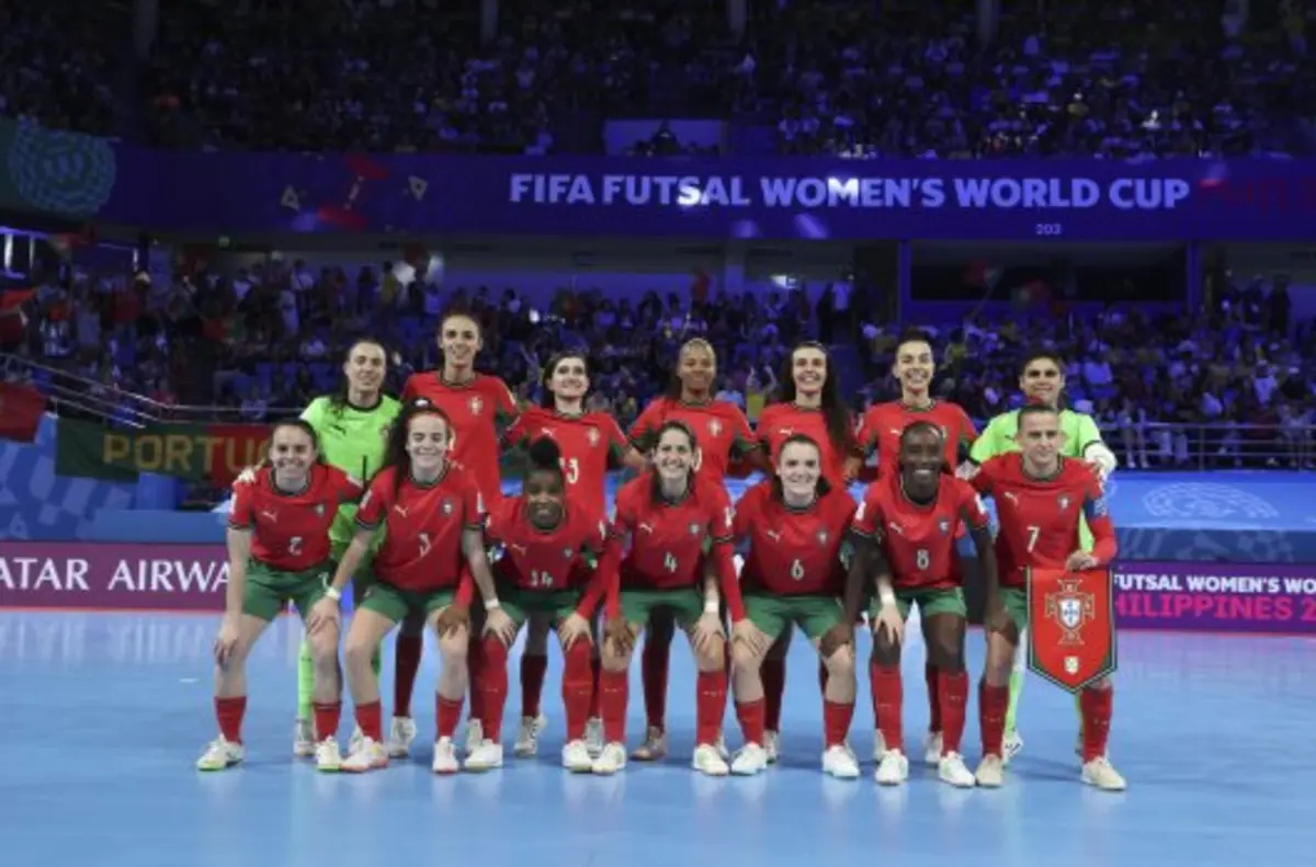 A seleção portuguesa de futsal feminino