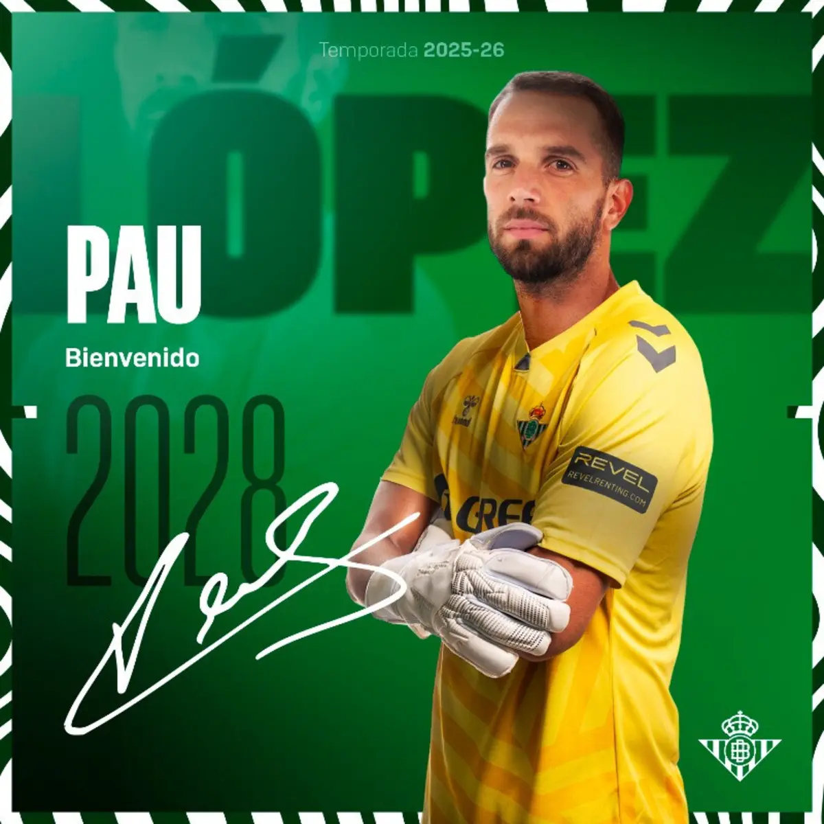 Imagem de contexto do artigo Oficial: Pau López está de regresso ao Bétis seis anos depois