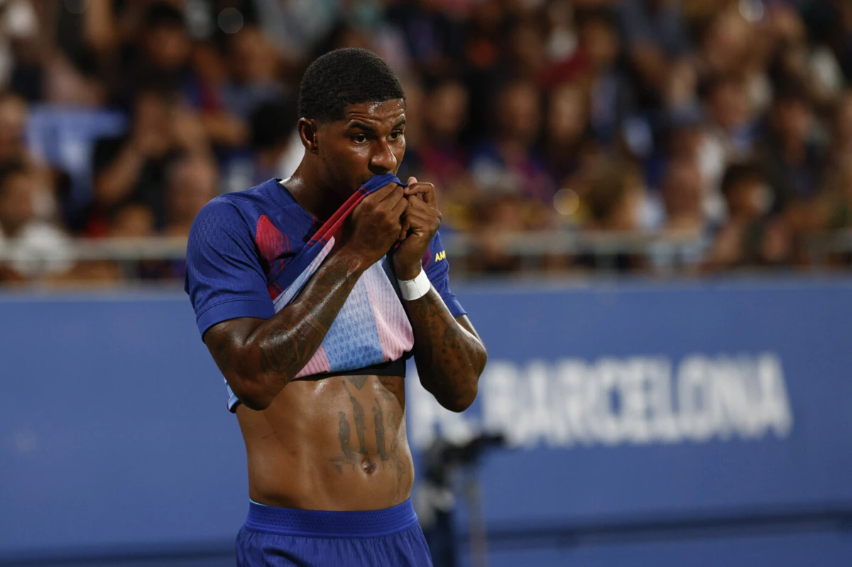 Rashford, reforço do Barcelona (Créditos: EPA)