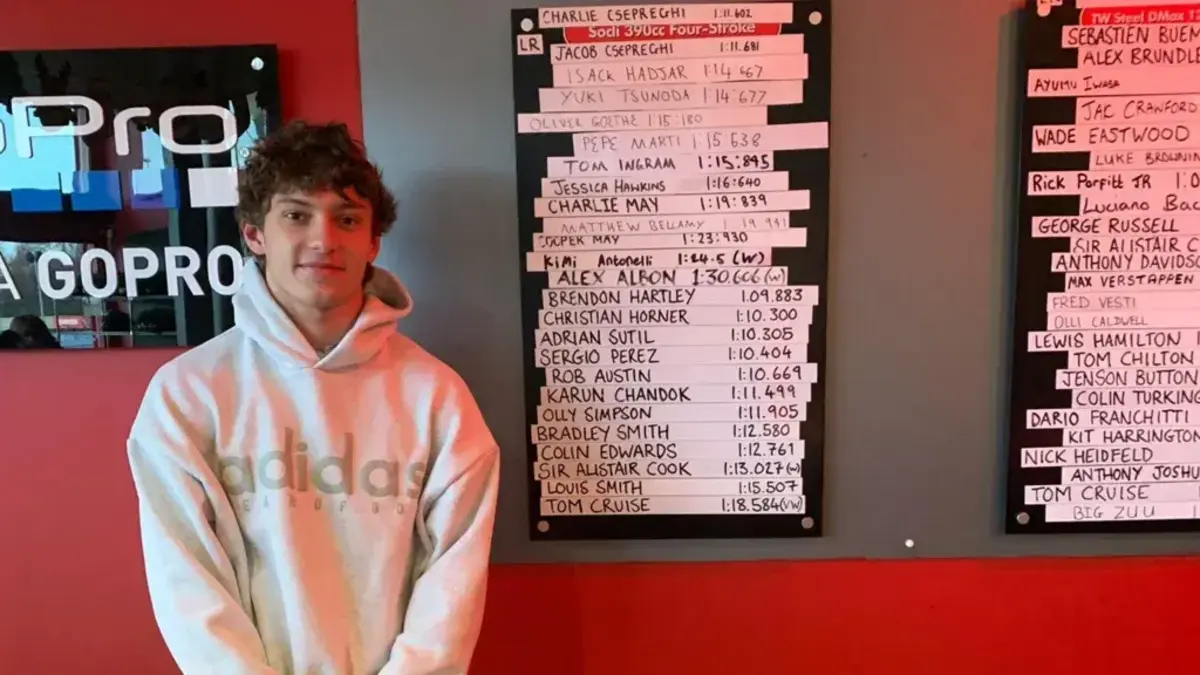 Kimi Antonelli colocou o seu nome (real) na lista das celebridades