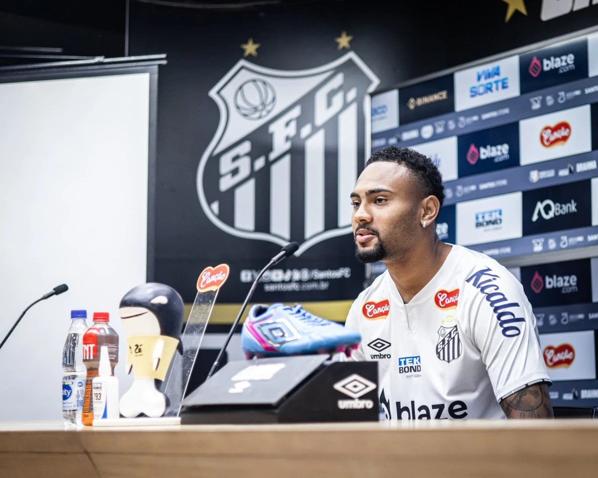 Wendel Silva (Créditos: Santos)