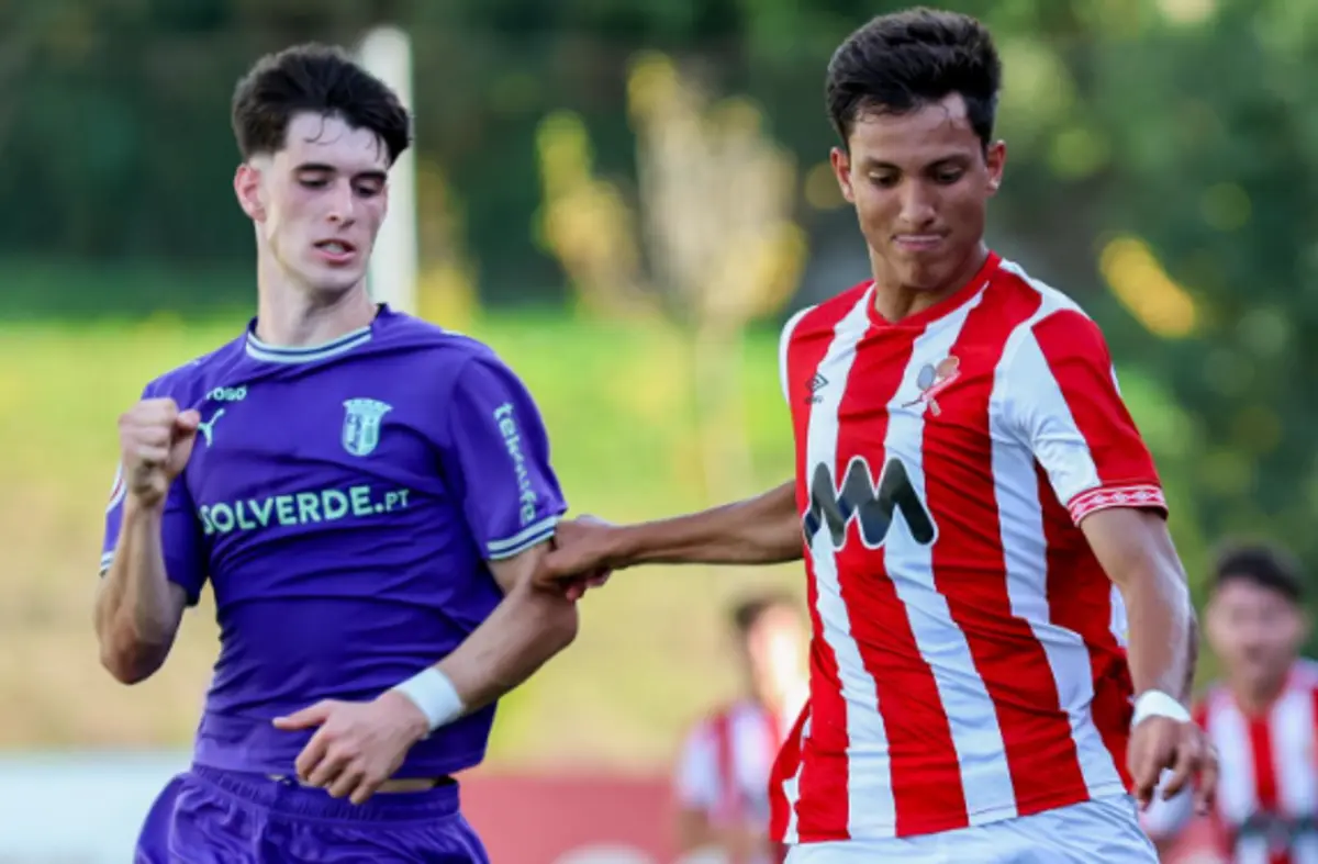 Jogo entre Leixões e Braga, da Liga Revelação, acabou empatado