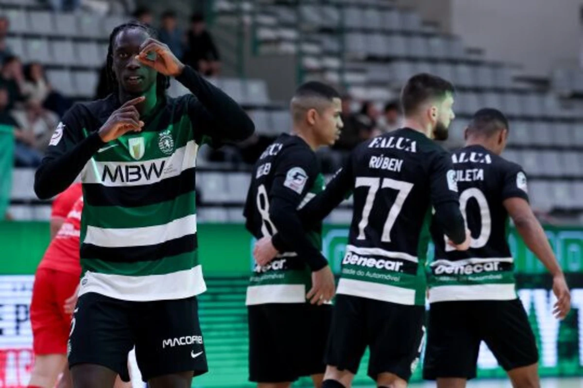 A festa do Sporting (Créditos: FPF)