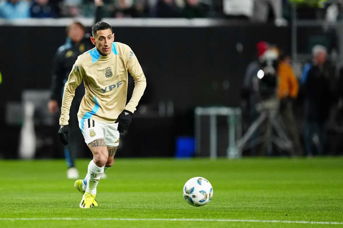 Di María (Créditos: Mitchell Leff / GETTY IMAGES NORTH AMERICA / Getty Images via AFP)