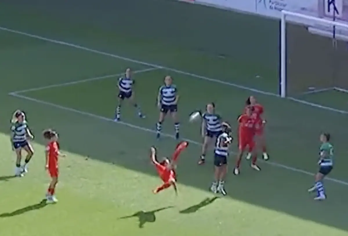 Imagem de contexto do artigo Laura Luís marcou um verdadeiro golaço nos quartos de final da Taça da Liga feminina. Ora veja