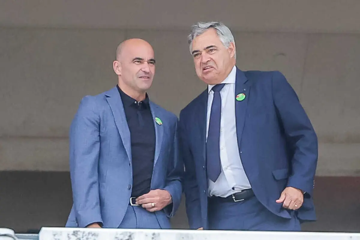 Roberto Martínez e José Couceiro