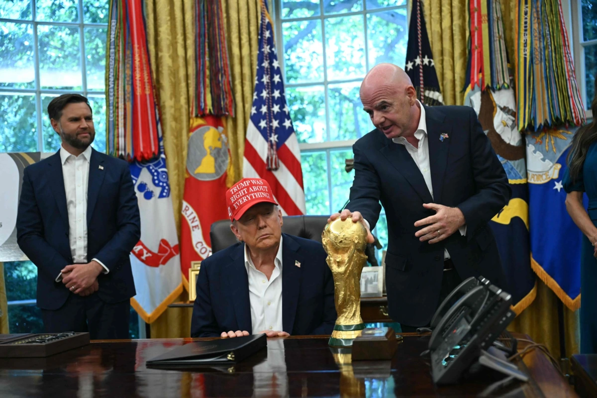 Donald Trump e Gianni Infantino