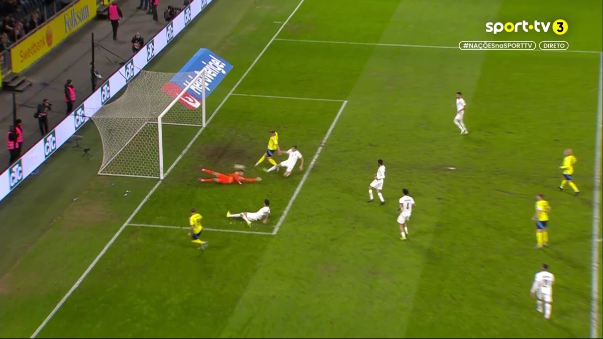 Imagem de contexto do artigo O primeiro póquer de Gyokeres pela Suécia. Veja o golo