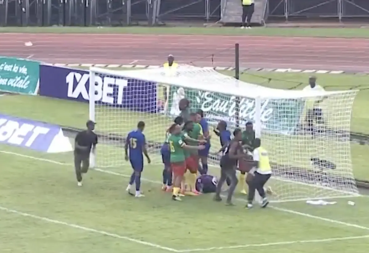 Imagem de contexto do artigo Onana defende penálti pelos Camarões, a bola entra e… instala-se a confusão