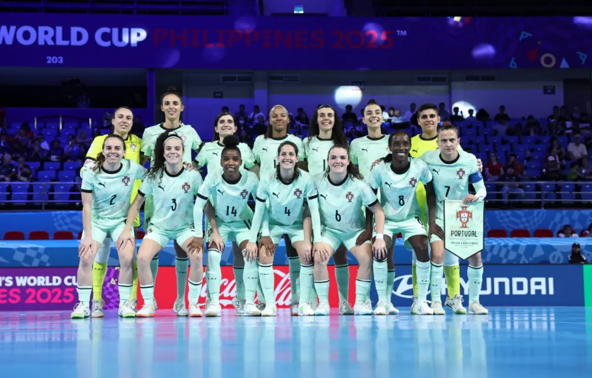 A seleção portuguesa de futsal feminino