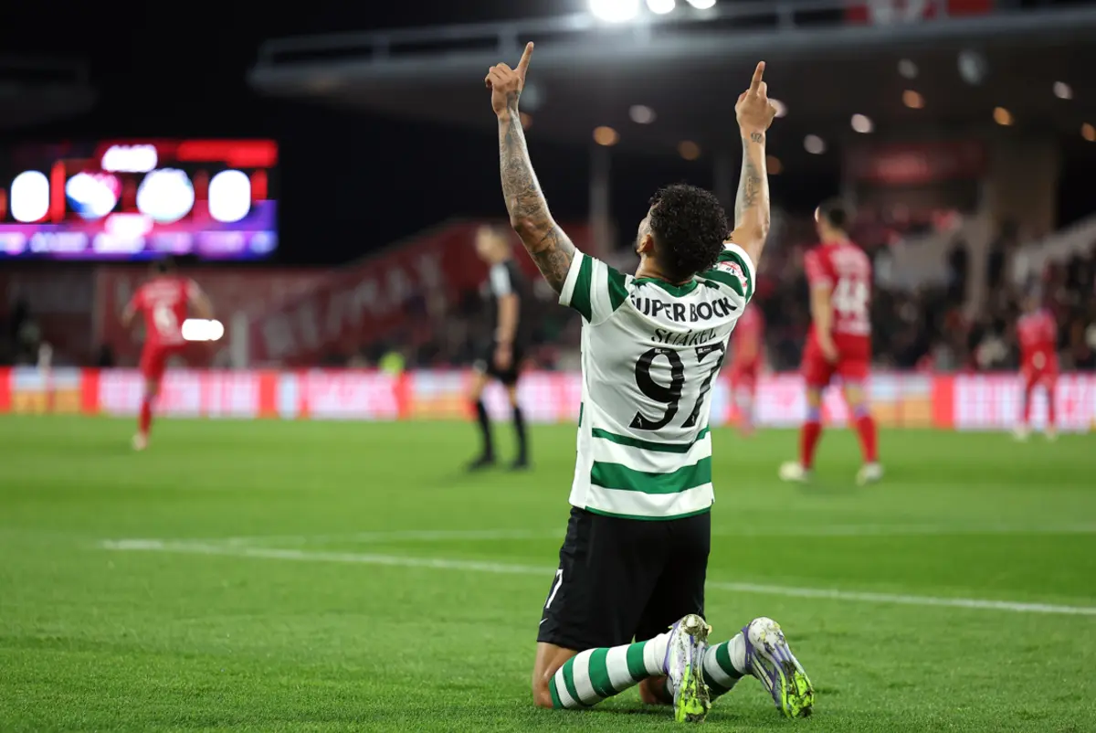 Luis Suárez, goleador do Sporting