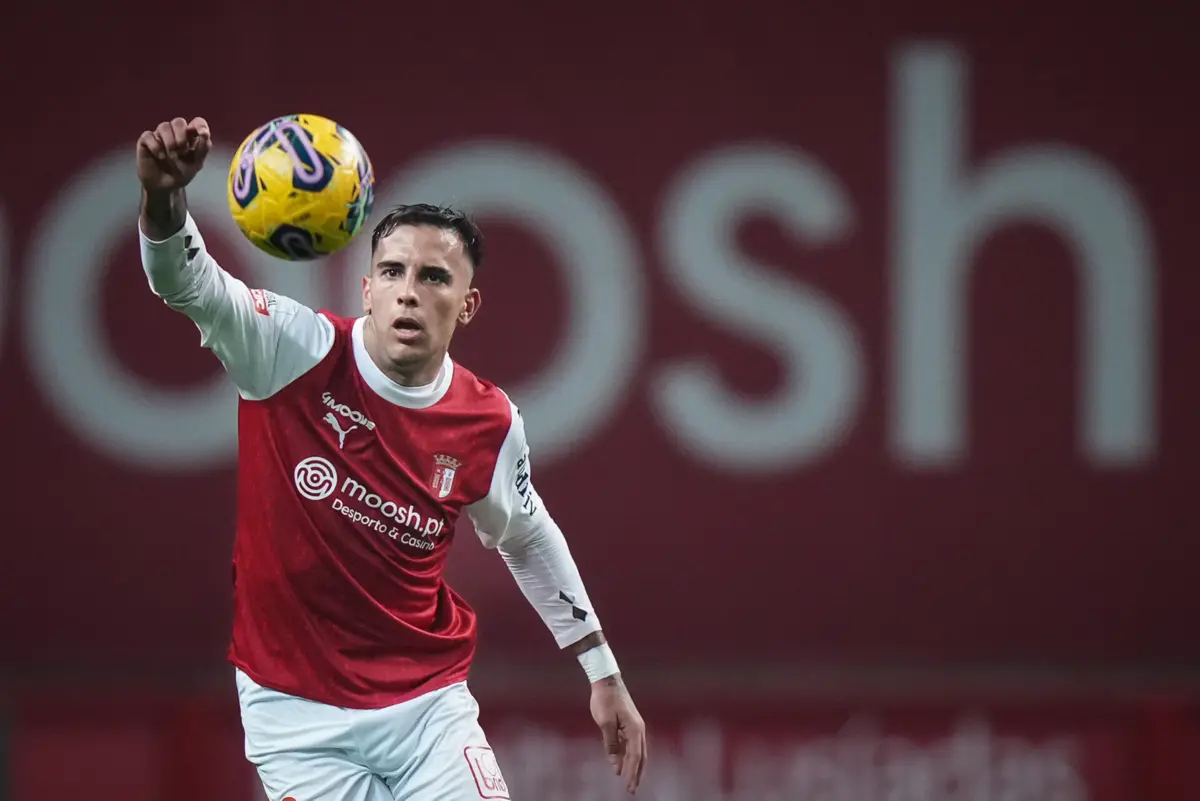 Zalazar em grande forma (Créditos: Gonçalo Delgado/Global Imagens)