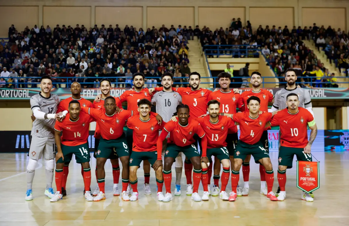 A seleção portuguesa de futsal