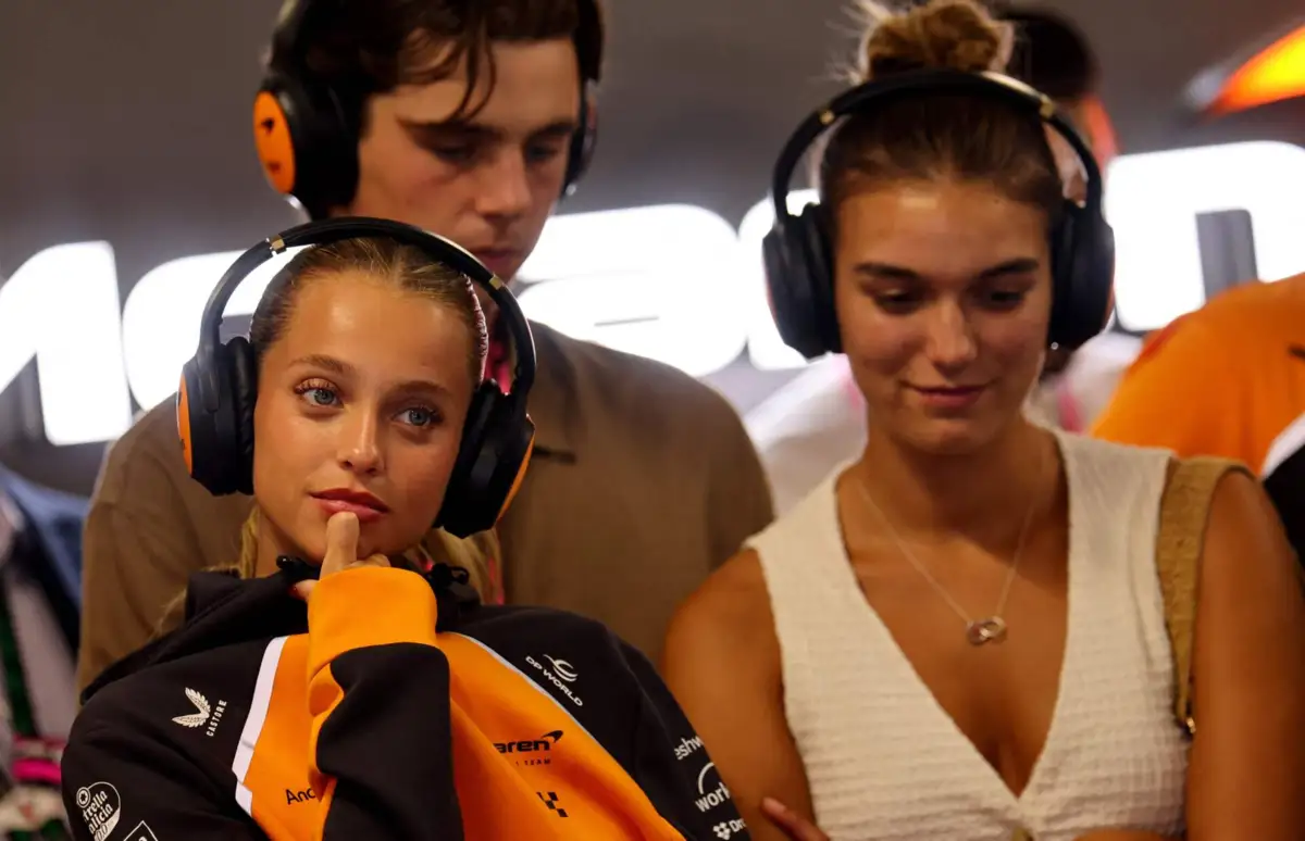 Margarida Corceiro namora com Lando Norris