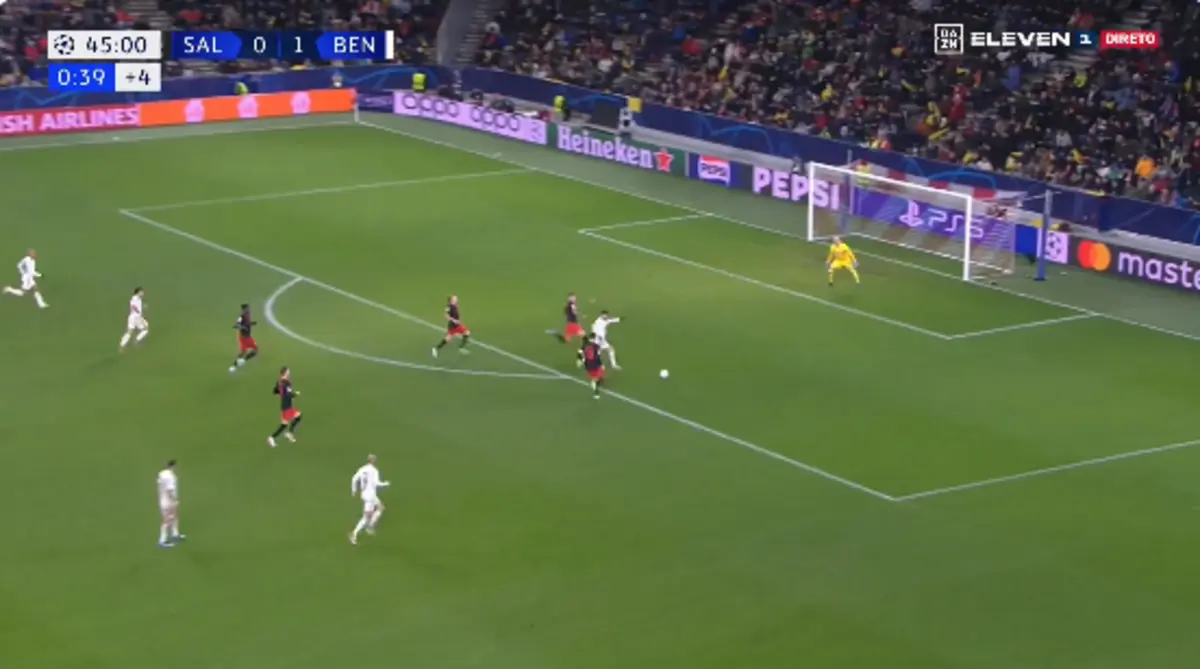 Imagem de contexto do artigo Veja como Rafa aumentou a vantagem do Benfica em Salzburgo