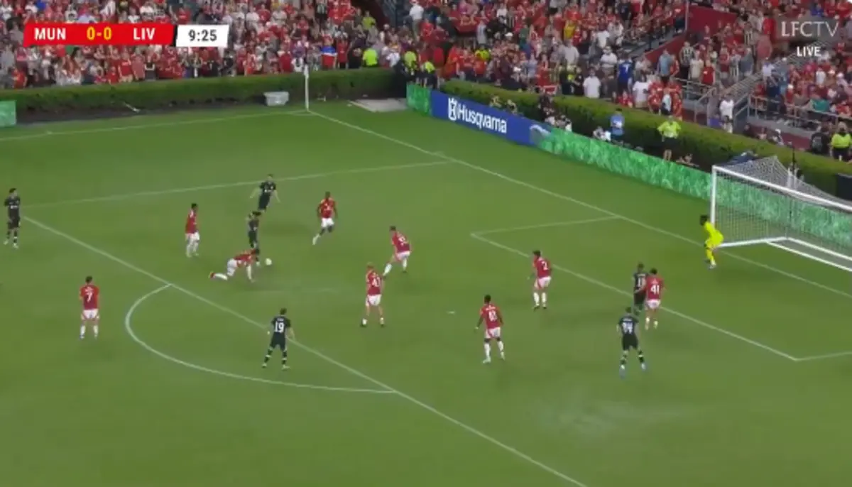 Imagem de contexto do artigo Veja como Fábio Carvalho abriu a vitória do Liverpool frente ao United