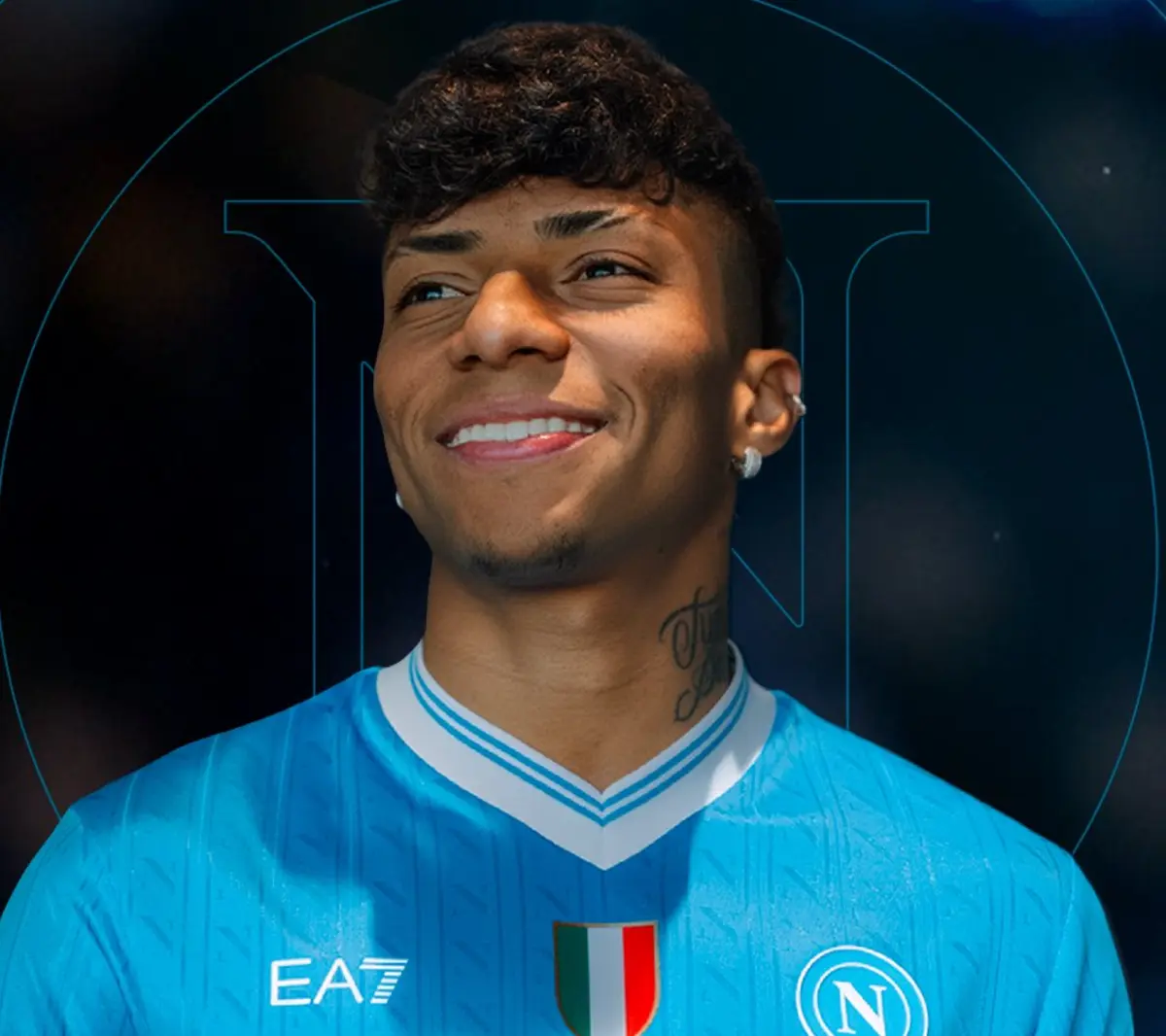 Imagem de contexto do artigo Oficial: Alisson Santos apresentado no Nápoles