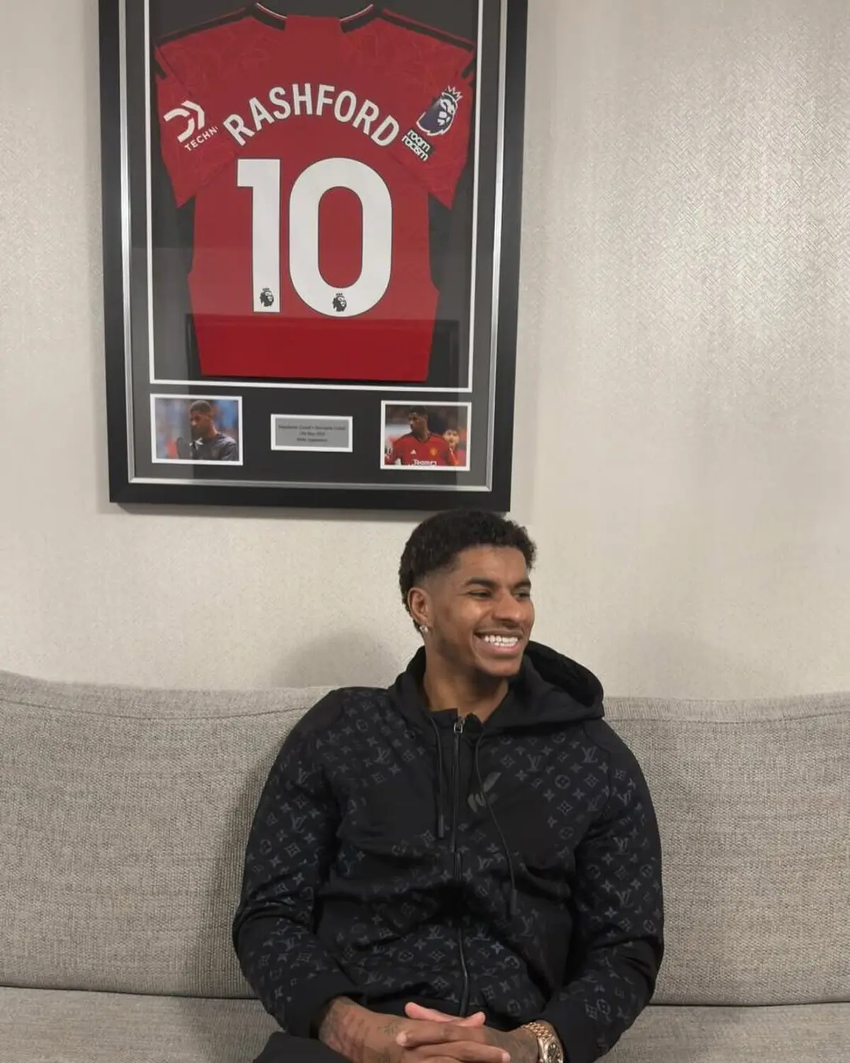 Reprodução/ Instagram Marcus Rashford