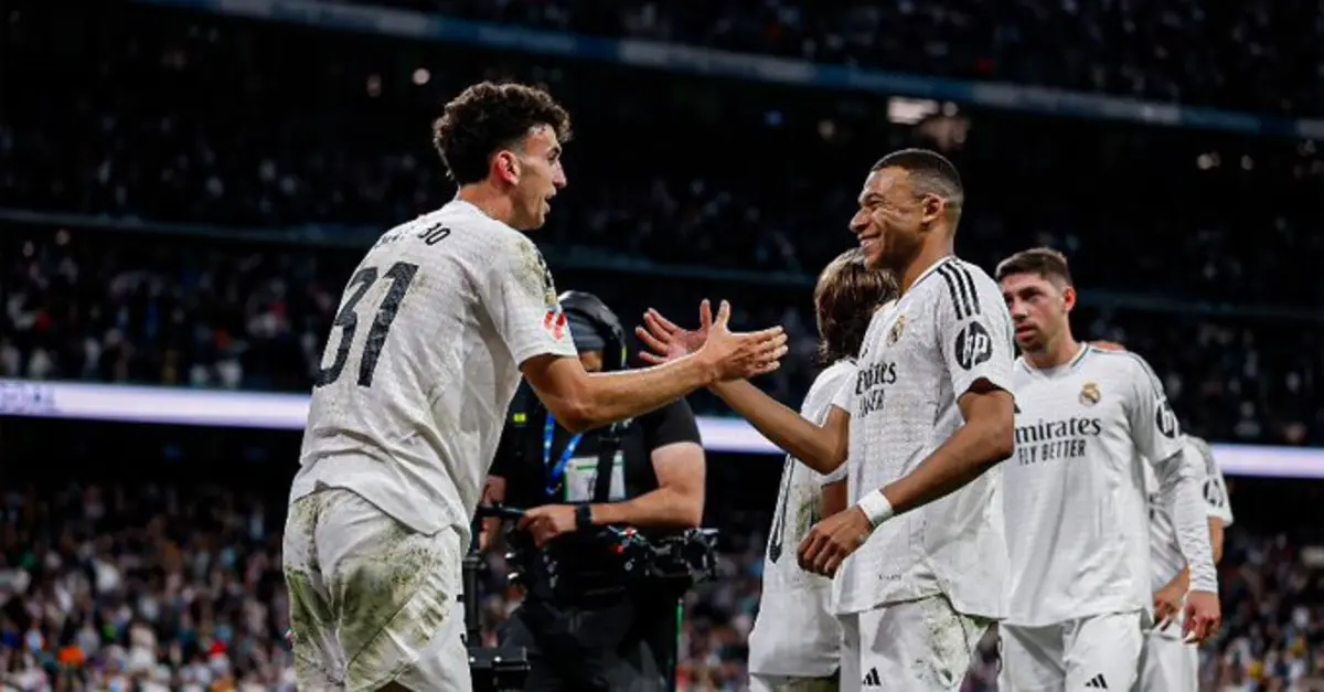 Jacobo e Mbappé (créditos: Real Madrid)