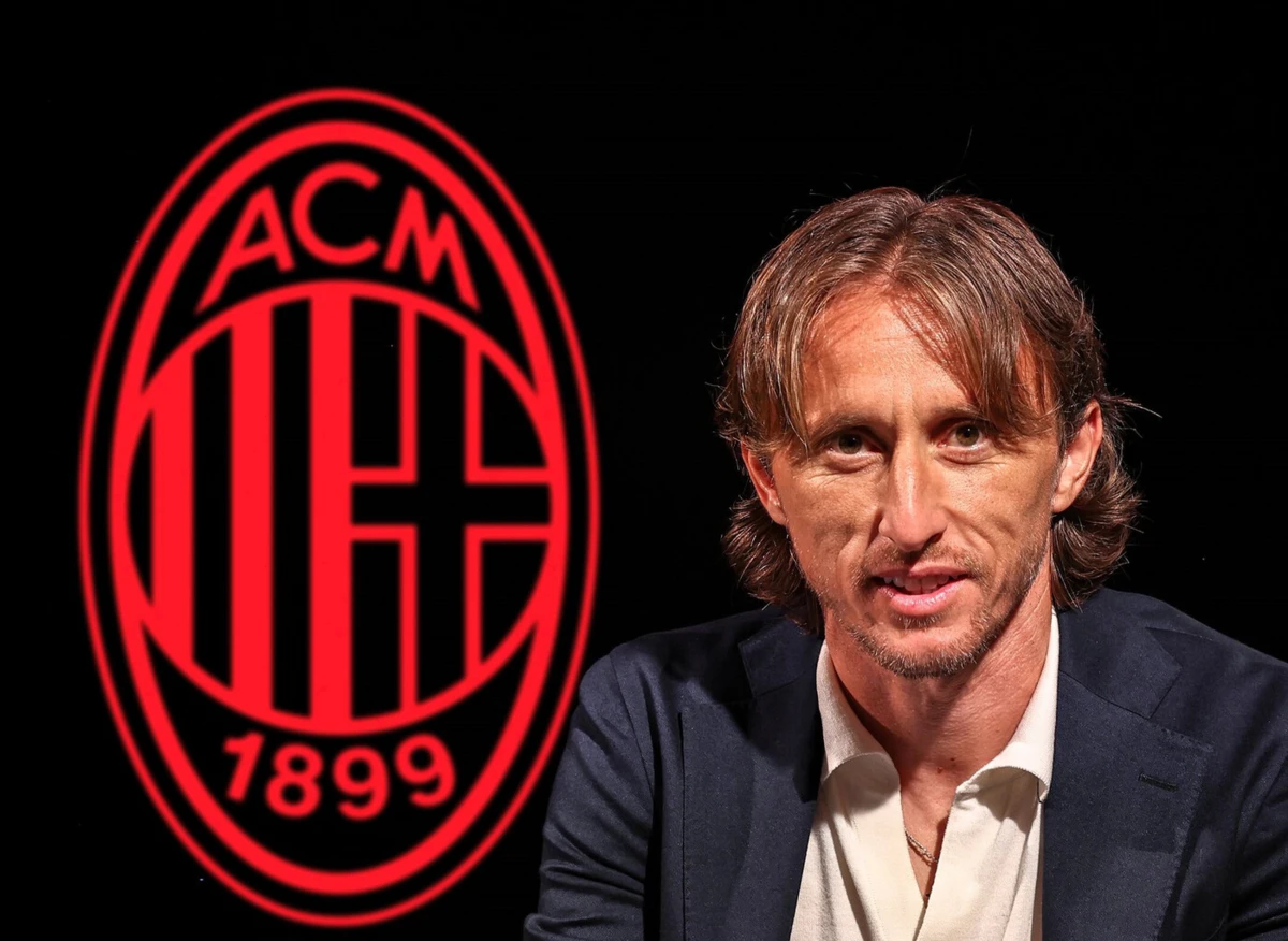 Imagem de contexto do artigo Oficial: Modric assina com o Milan por um ano com outro de opção