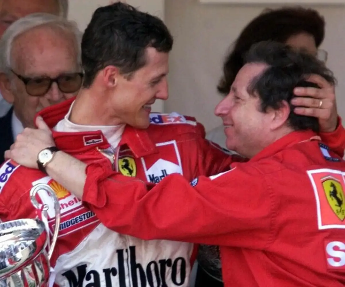 Schumacher e Jean Todt