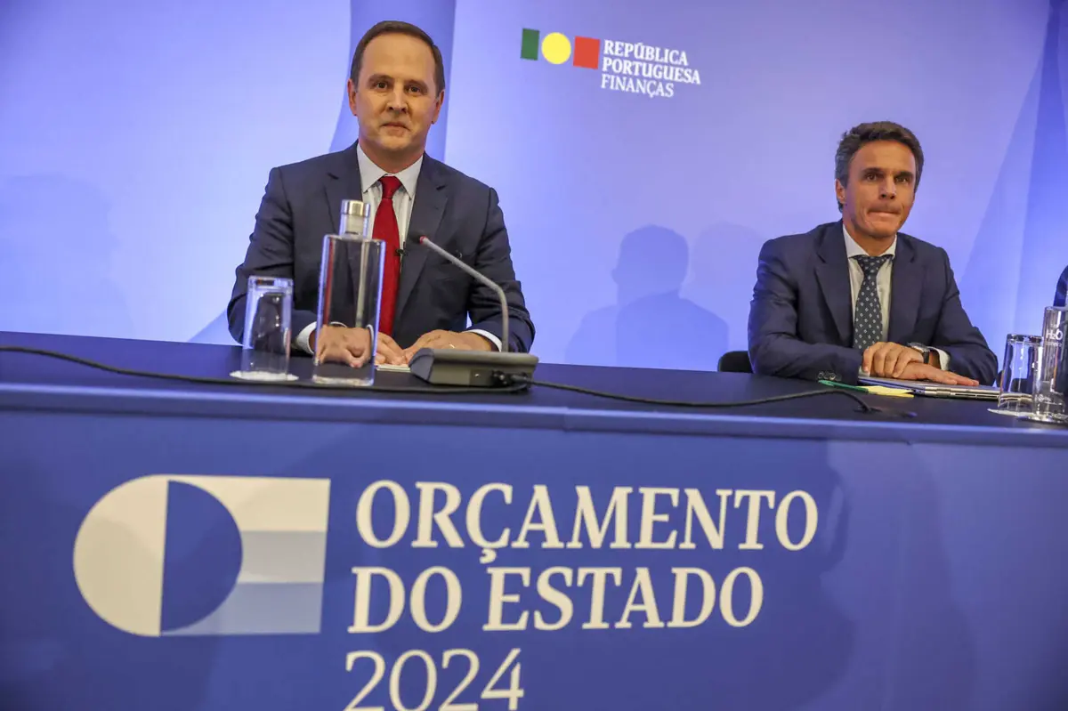 Fernando Medina, ministro das Finanças, apresenta o OE para 2024