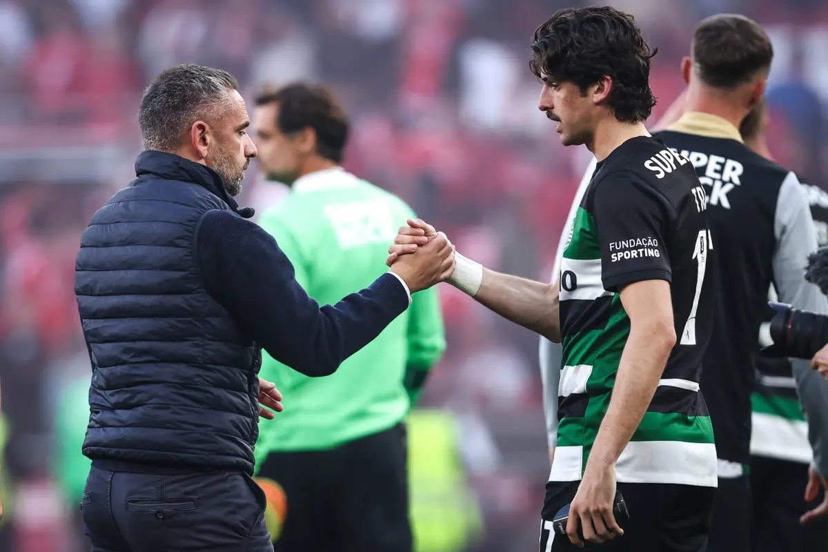 Rui Borges e Trincão (Créditos: Lusa)