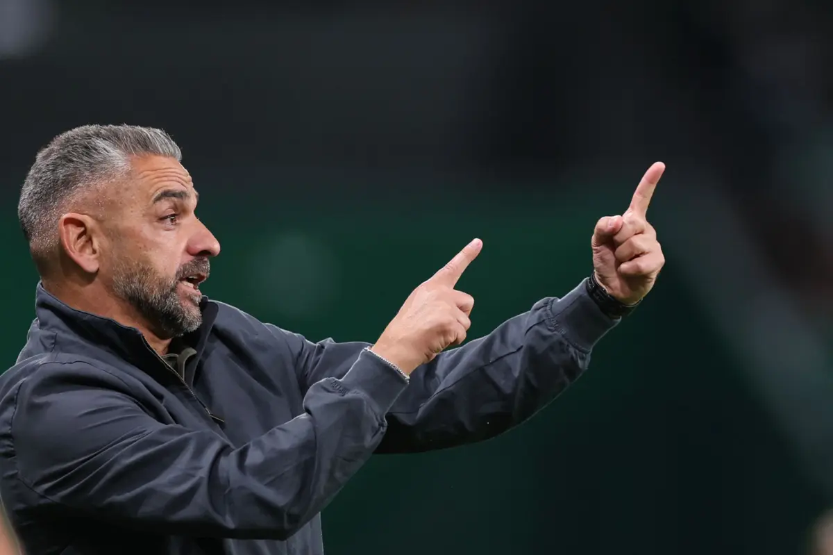 Imagem de contexto do artigo Rui Borges: "Estava irritado porque estávamos num bloco médio/baixo..."