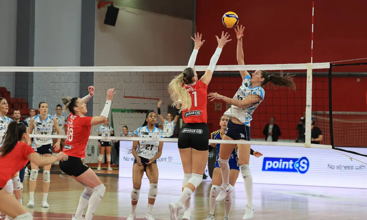 Imagem de contexto do artigo Benfica cai nos quartos de final da Taça Challenge feminina de voleibol