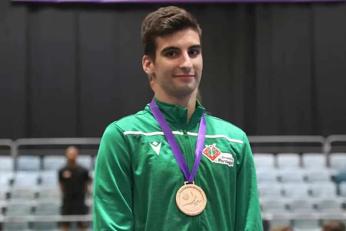 Vasco Peso (Créditos: Federação de Ginástica de Portugal)